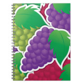 Funky-druiven Notitieboek (Voorkant)