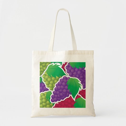 Funky-druiven Tote Bag (Voorkant)