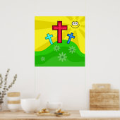 Funky Easter Poster (Keuken)