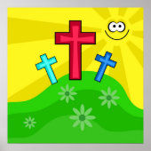 Funky Easter Poster (Voorkant)
