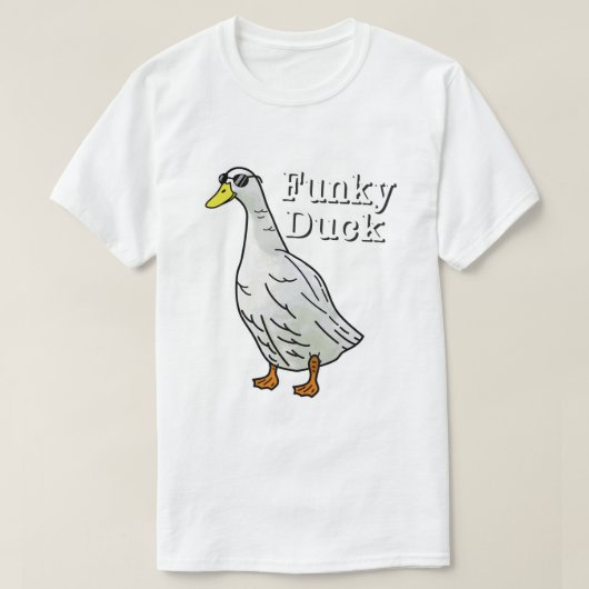 Funky Eend T-shirt (Design voorkant)
