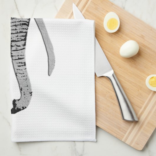 Funky Elephant - Kitchen Towel Theedoek (Quarter Fold)