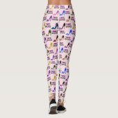 FUNKY EN CHIQUE SCHOENENLIEFHEBBER LEGGINGS (Achterkant)