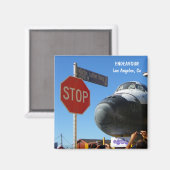 Funky Endeavor/Los Angeles Magnet! Magneet (Voorkant / Achterkant)