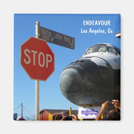 Funky Endeavor/Los Angeles Magnet! Magneet (Voorkant)
