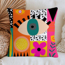Funky Evil Eye Abstract Boheemse Stout Maximalist 