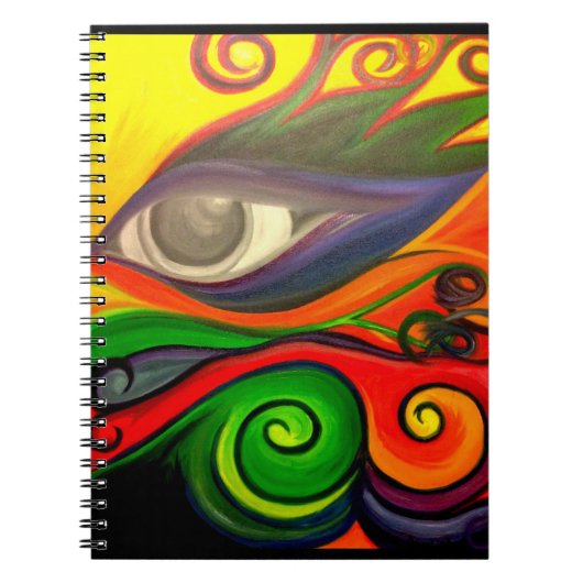 Funky eye notitieboek (Voorkant)