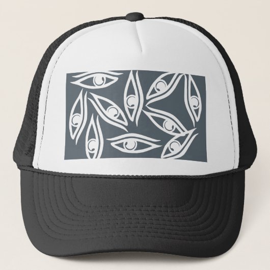 Funky Eye Pattern Product Trucker Pet (Voorkant)