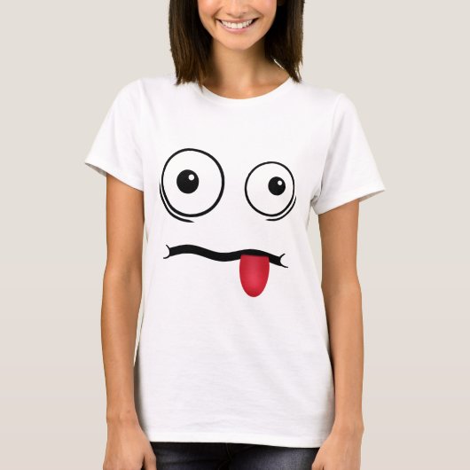 Funky Face T-shirt (Voorkant)