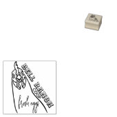 FUNKY FARMHOUSE country boerderij naam Rubberstempel (Gestempeld)