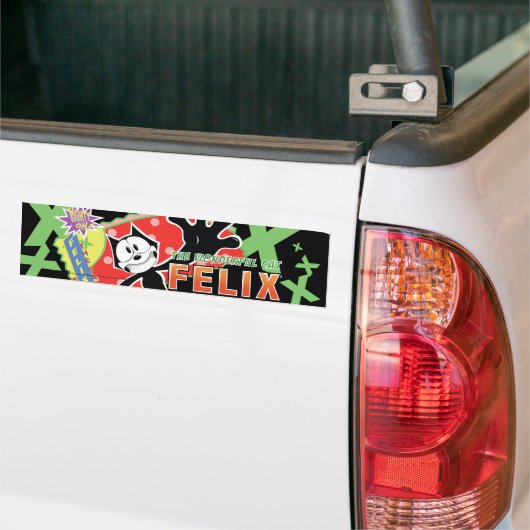 Funky Felix Bumpersticker (Op Truck)
