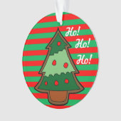 Funky Festive Tree Ornament (voorkant)