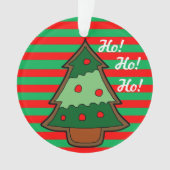 Funky Festive Tree Ornament (voorkant)