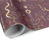 Funky Fiesta Gift Wrap Cadeaupapier (Rol Hoek)