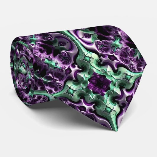 Funky Filigree Stropdas (Opgerold)