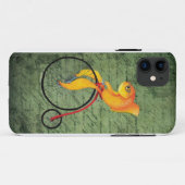 Funky Fish op een Penny Farthing Case-Mate iPhone Case (Achterkant (horizontaal))