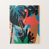 Funky Flamingo Legpuzzel (Verticaal)