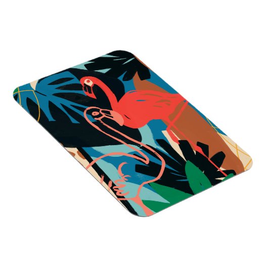 Funky Flamingo Magneet (Rechterzijde)