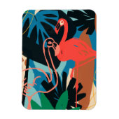 Funky Flamingo Magneet (Verticaal)