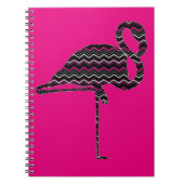 Funky flamingo notitieboek (Voorkant)