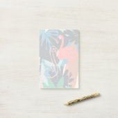 Funky Flamingo Post-it® Notes (Op bureau)