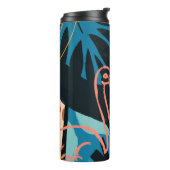 Funky Flamingo Thermosbeker (Gedraaid links)