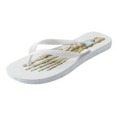 Funky Flip Flops voor strandkleding (Schuin)