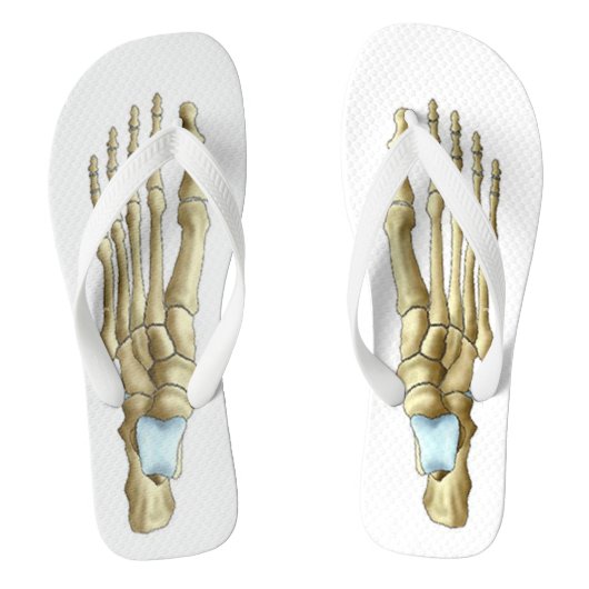 Funky Flip Flops voor strandkleding (Voetbed)