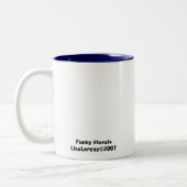 Funky Floral "Hydrangea" Coffe Mok (Links)