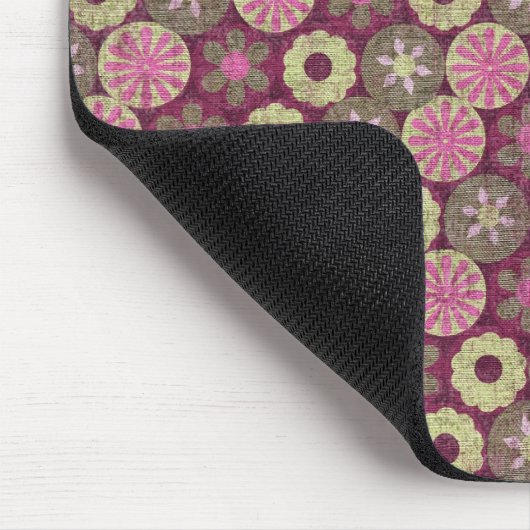 Funky Floral Mousepad Muismat (Hoek)