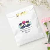 Funky Floral Wedding Favor Bags Bedankzakje (Gezegeld)