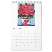 Funky Florals Single Pg. Kalender door Lisa Lorenz (Feb 2027)