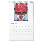 Funky Florals Single Pg. Kalender door Lisa Lorenz (Feb 2026)
