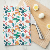 Funky Florals Theedoek (Quarter Fold)