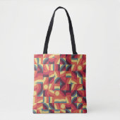 Funky Flow Fusion Tote Bag (Voorkant)