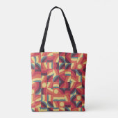 Funky Flow Fusion Tote Bag (Achterkant)