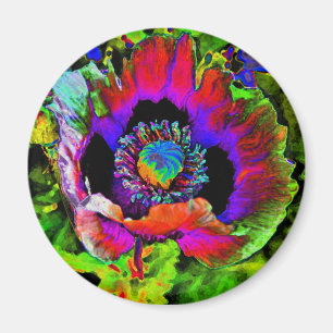Funky Flower Magneet