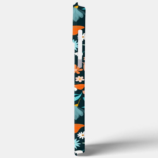 Funky Flowers and Butterflies Case-Mate iPhone Case (Achterkant / Links)