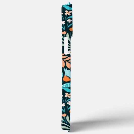 Funky Flowers and Butterflies Case-Mate iPhone Case (Achterkant / Rechts)