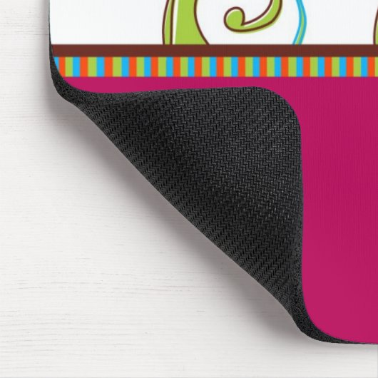 Funky Flowers Muismat (Hoek)