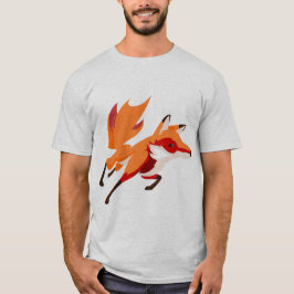Funky Fox Mannen T-shirt
