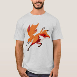 Funky Fox Mannen T-shirt