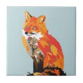 Funky Fox Tegeltje (Voorkant)