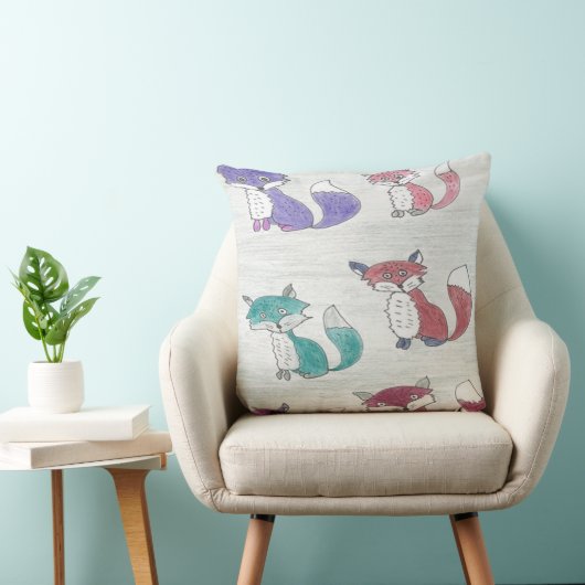 Funky Foxes Sierkussen (Stoel)