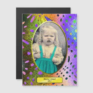 Funky, Fractal, Abstract ovaal fotoLijst