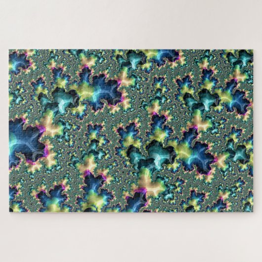 Funky Fractal Legpuzzel (Horizontaal)