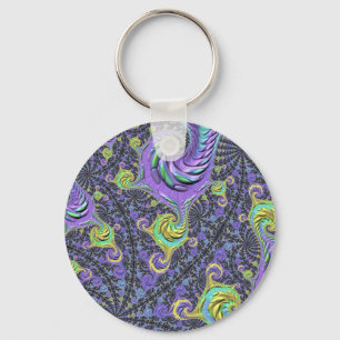 Funky Fractal Sleutelhanger