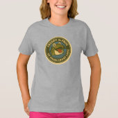 Funky Freddy Frog of Paddleboat Lake Kids Tee T-shirt (Voorkant)