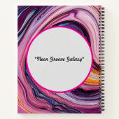 "Funky Frequencies from Space" Notitieboek (Achterkant)