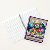 "Funky Frequenties uit de Ruimte" Notitieboek (Binnen)